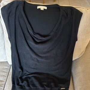 Elegant Black Sleeveless Top